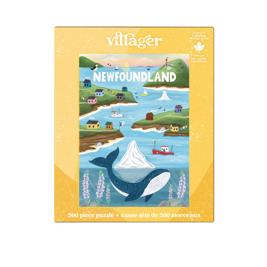 Newfoundland Sites | 500-Piece Puzzle for Adults | Designed in Canada by Denise Foley - 2