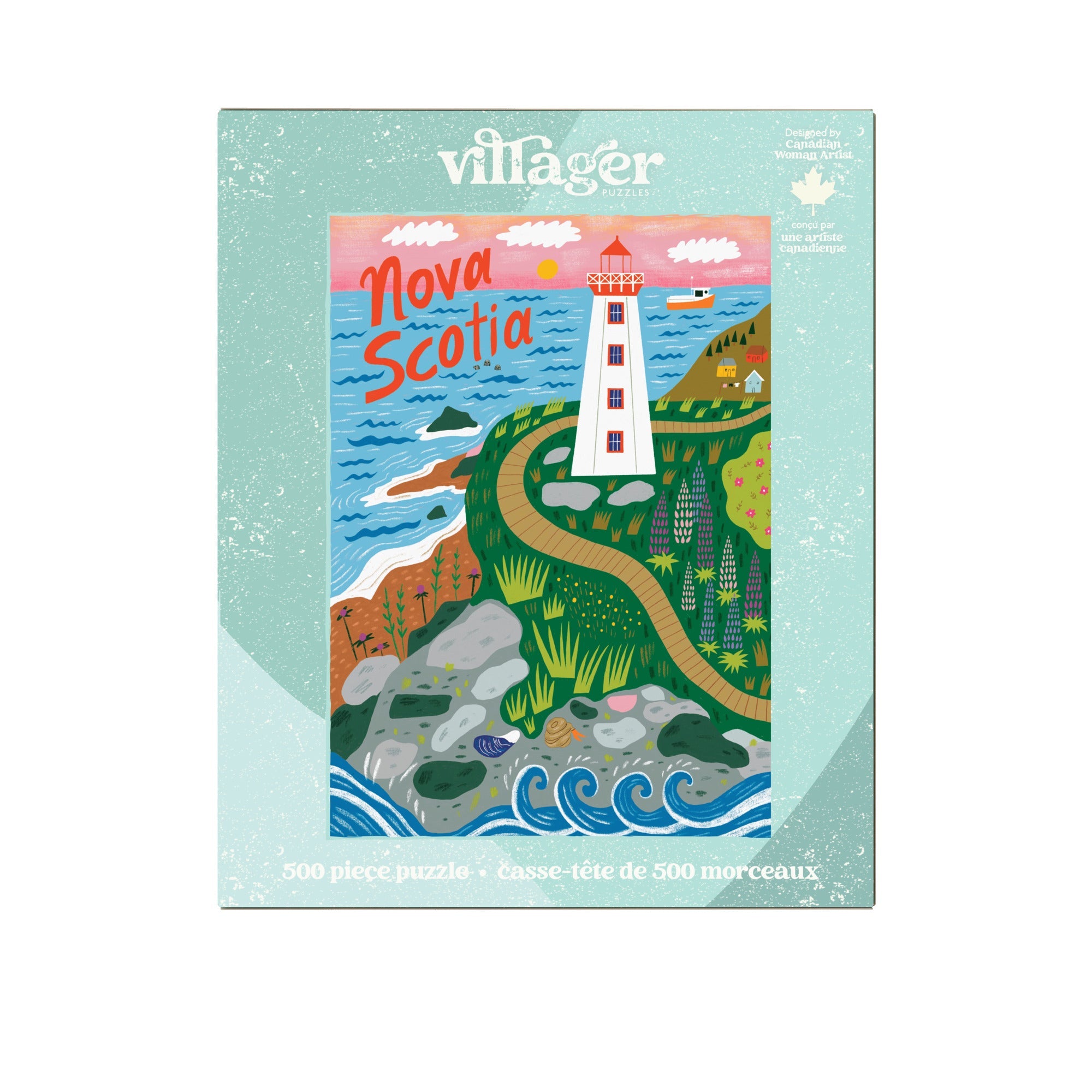 Nova Scotia 500 Piece Jigsaw Puzzle by Villager Puzzles