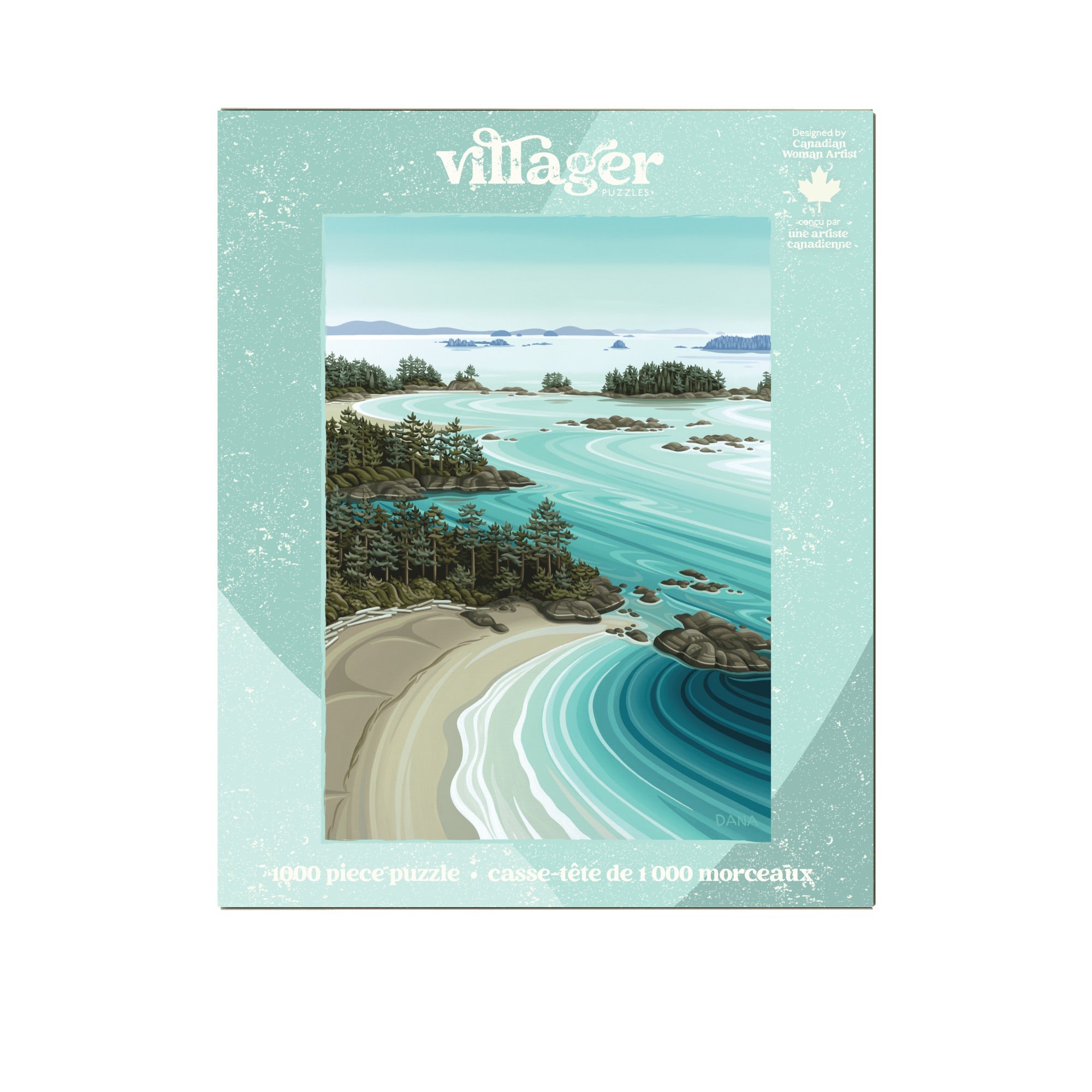 Soaring Over Tofino 1000 Piece Jigsaw Puzzle by Villager Puzzles