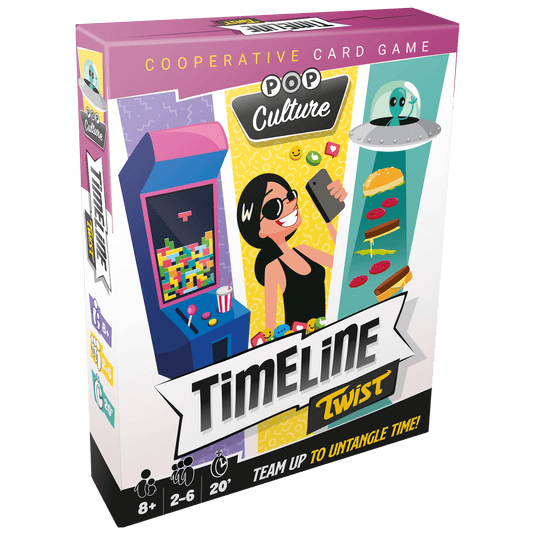 Timeline Twist: Pop Culture Card Game by Zygomatic