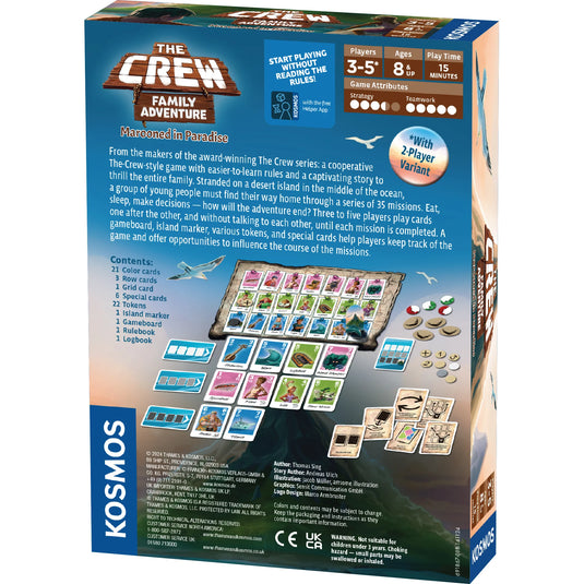 The Crew: Family Adventure - Marooned in Paradise Board Game