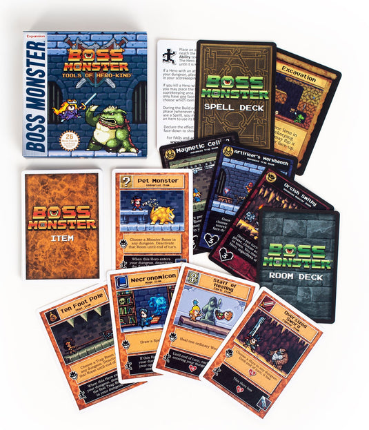 Boss Monster: Tools Of Hero-Kind Card Game Expansion by Brotherwise Games