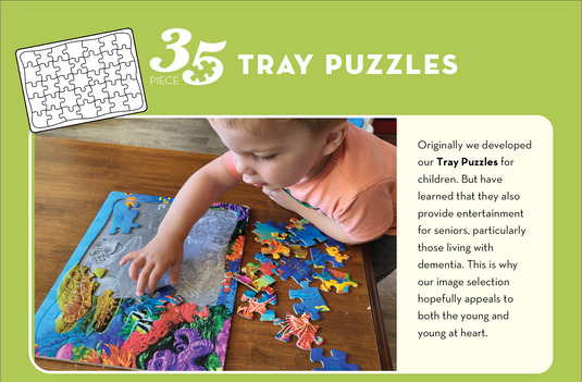 Green Grocer 35 Piece Tray Jigsaw Puzzle by Cobble Hill - 2