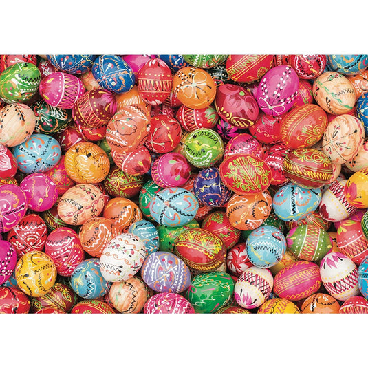 Colorful Eggs 500 Piece Jigsaw Puzzle by Pbi Puzzle - 1