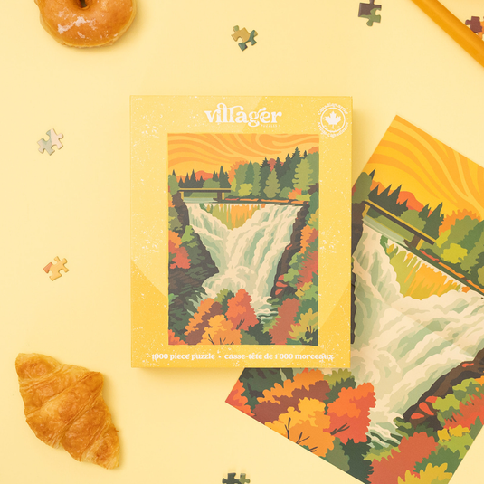 Autumn Cascade 1000 Piece Puzzle by Villager Puzzles