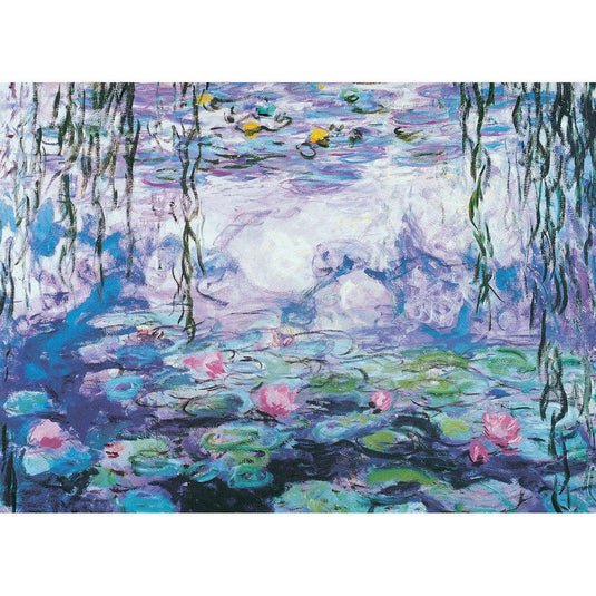 Waterlilies by Claude Monet 1000 Piece Jigsaw Puzzle by Eurographics - 2