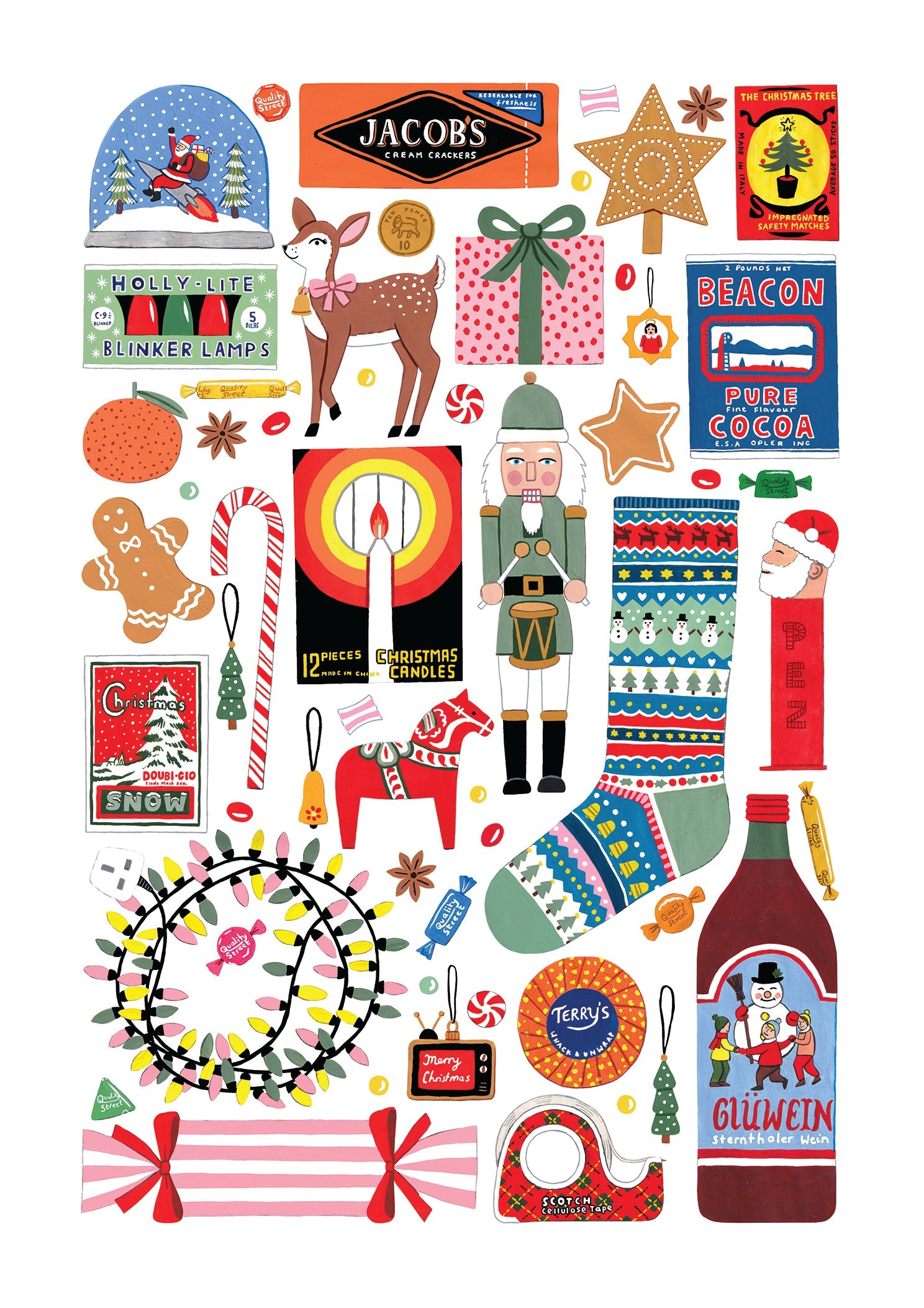 Christmas 1000 Piece Jigsaw Puzzle by Happily