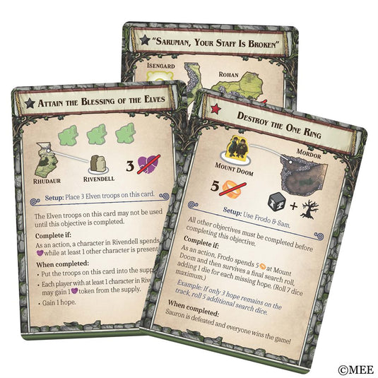 The Lord of The Rings: Fate of The Fellowship Board Game