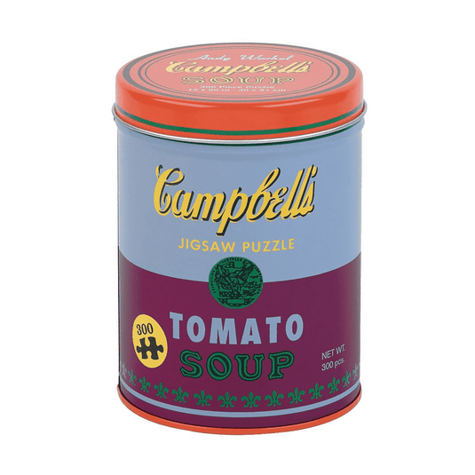 Soup Can Red Violet 300 Piece Jigsaw Puzzle by Galison - 1