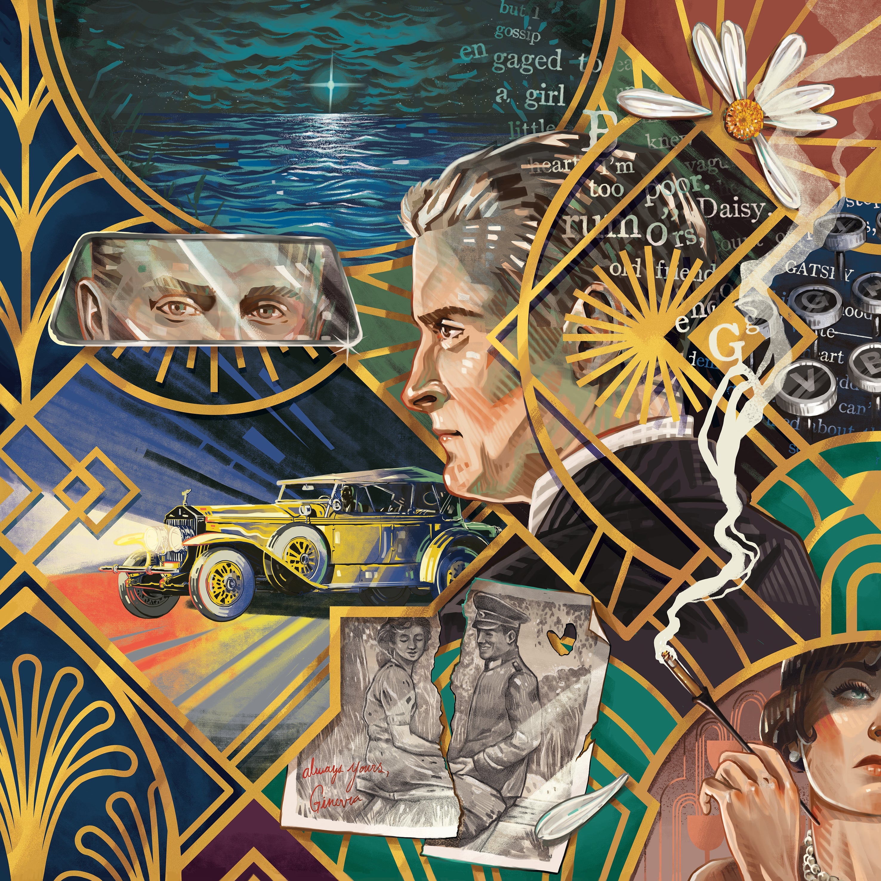 Art & Soul: The Great Gatsby 750 Piece Jigsaw Puzzle by Ravensburger