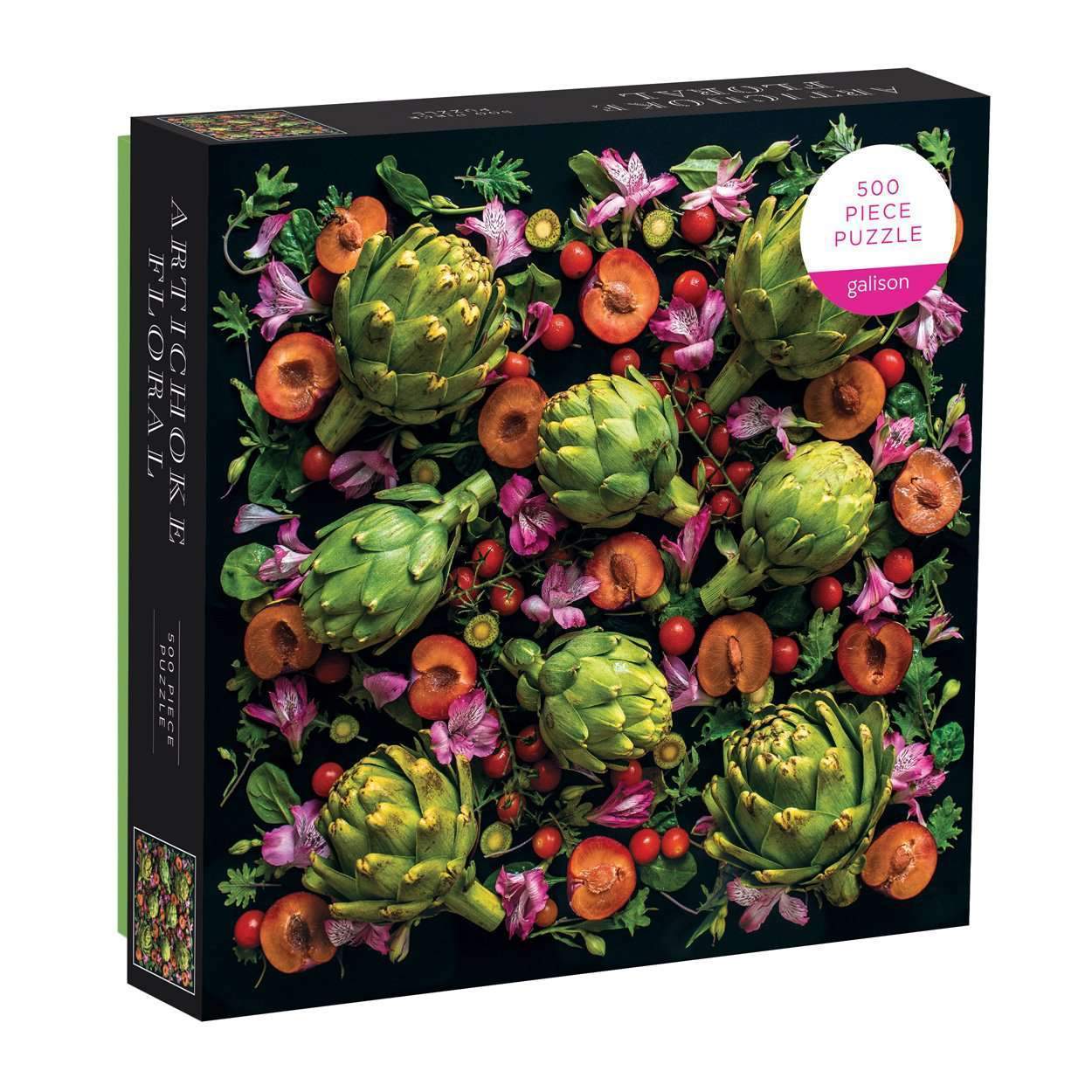 Artichoke Floral 500 Piece Jigsaw Puzzle by Galison