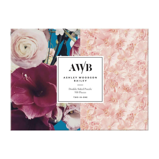Ashley Woodson Bailey Double-Sided 500 Piece Jigsaw Puzzle by Galison - 1