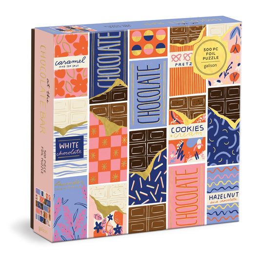 At the Chocolate Bar 500 Piece Jigsaw Puzzle by Galison - 1