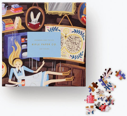 Wonderland 500 Piece Jigsaw Puzzle by Rifle Paper Co