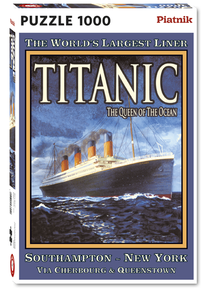 Titanic 1000 Piece Jigsaw Puzzle by Piatnik