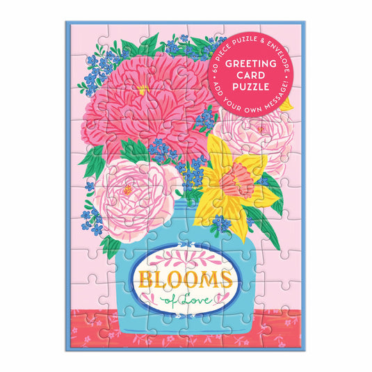 Blooms of Love 60 Piece Jigsaw Puzzle by Galison - 1