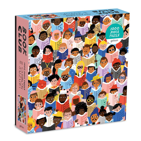 Book Club 1000 Piece Jigsaw Puzzle by Galison