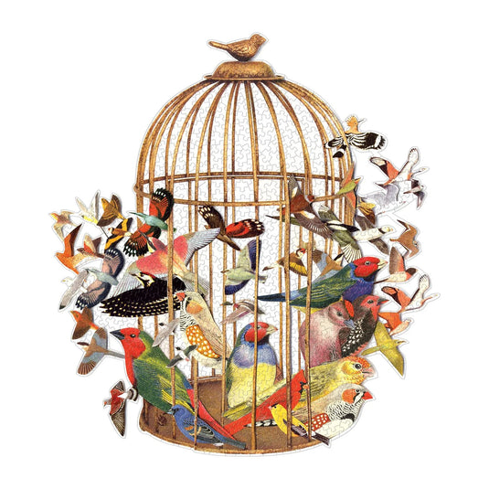 Bouquet of Birds 750 Piece Jigsaw Puzzle by Galison