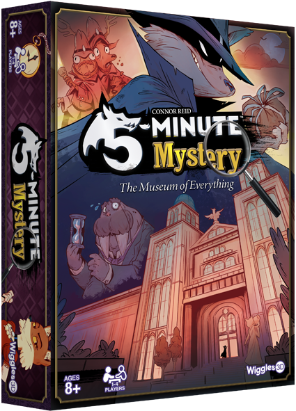 5 Minute Mystery Board Game by Wiggles 3D