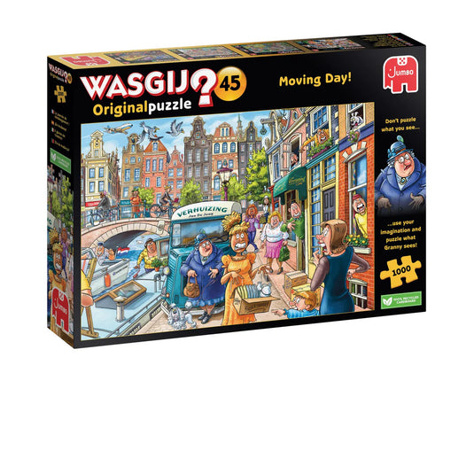 Wasgij Original #45: Moving House 1000 Piece Jigsaw Puzzle by Jumbo