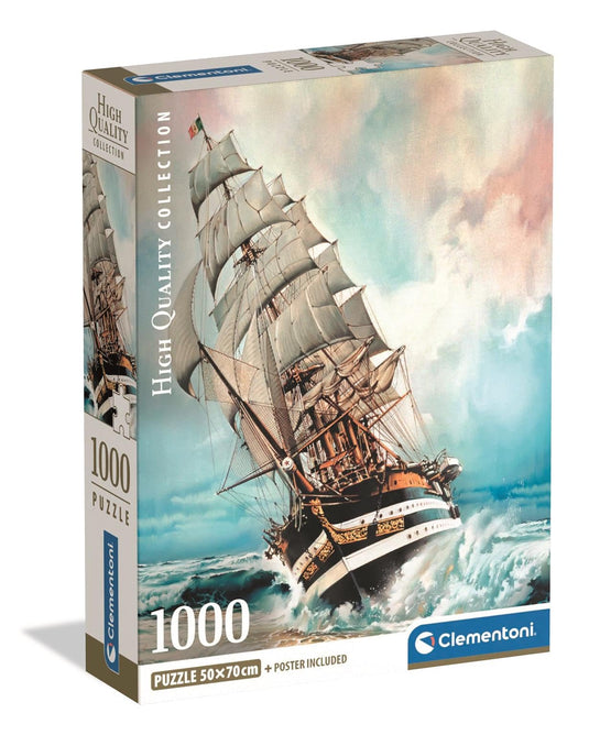 Amerigo Vespucci 1000 Piece Jigsaw Puzzle by Clementoni Puzzles - 1