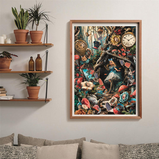 Another Day In Wonderland 1000 Piece Jigsaw Puzzle by Clementoni Puzzles - 4