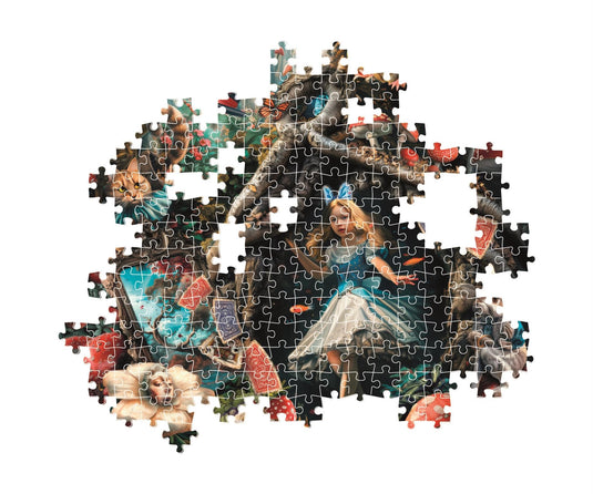 Another Day In Wonderland 1000 Piece Jigsaw Puzzle by Clementoni Puzzles - 3