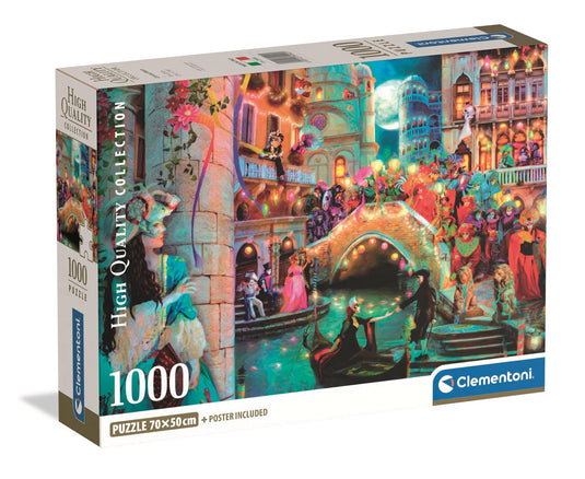 Carnival Moon 1000 Piece Jigsaw Puzzle by Clementoni Puzzles - 1