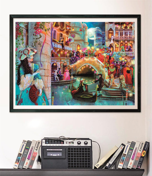 Carnival Moon 1000 Piece Jigsaw Puzzle by Clementoni Puzzles - 4