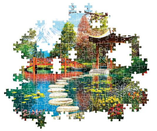 Fuji Garden 1000 Piece Jigsaw Puzzle by Clementoni Puzzles - 6