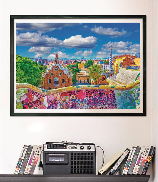 Park Guell, Barcelona 1000 Piece Jigsaw Puzzle by Clementoni Puzzles - 4