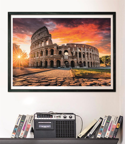 Roman Sunset 1000 Piece Jigsaw Puzzle by Clementoni Puzzles - 4