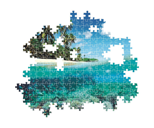 Summer Paradise 1000 Piece Jigsaw Puzzle by Clementoni Puzzles - 3