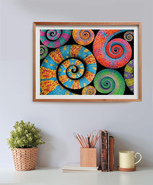 Colorboom: Curly Tails 500 Piece Jigsaw Puzzle by Clementoni Puzzles - 6