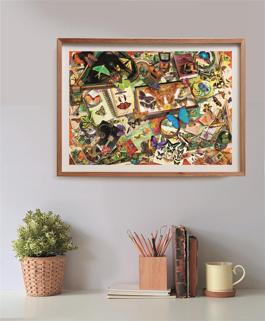 The Butterfly Collector 500 Piece Jigsaw Puzzle by Clementoni Puzzles - 4