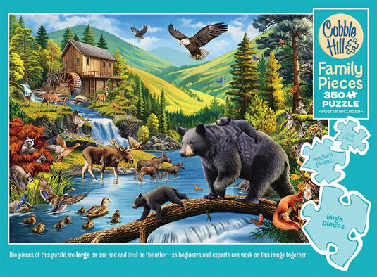 A Family Affair (Family) 350 Piece Jigsaw Puzzle by Cobble Hill - 4