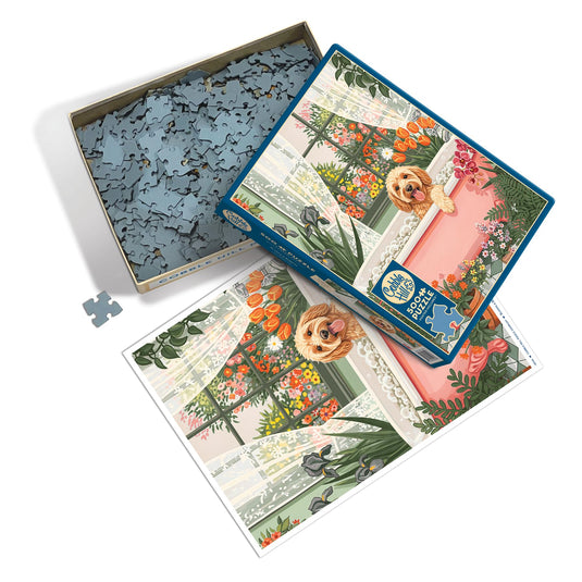 Bloom and Bubbles 500 Piece Jigsaw Puzzle by Cobble Hill - 4