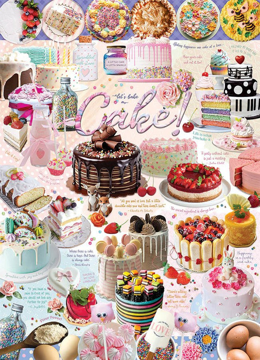 Cake Time 1000 Piece Jigsaw Puzzle by Cobble Hill - 2