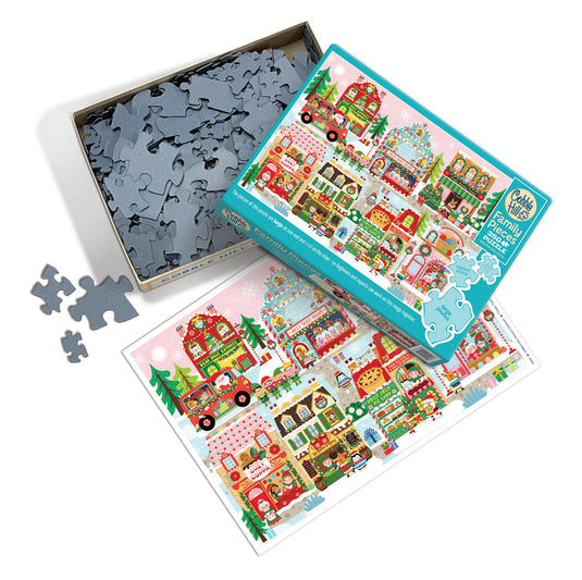 Tinsel Town (Family) 350 Piece Jigsaw Puzzle by Cobble Hill - 3