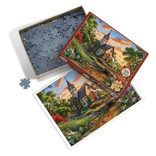 Warm Welcome 275 Piece Jigsaw Puzzle by Cobble Hill - 1