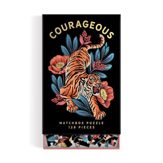 Courageous 128 Piece Jigsaw Puzzle by Galison - 2