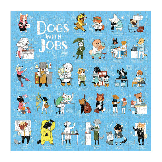 Dogs With Jobs 500 Piece Jigsaw Puzzle by Galison - 3