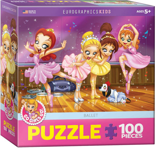 Ballet 100 Piece Jigsaw Puzzle by Eurographics - 1