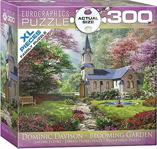 Blooming Garden by Davison 300 Piece Jigsaw Puzzle by Eurographics - 1