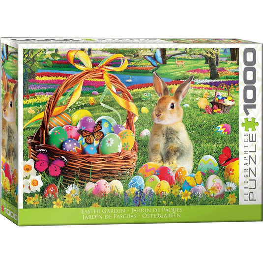 Easter Garden 1000 Piece Jigsaw Puzzle by Eurographics - 1