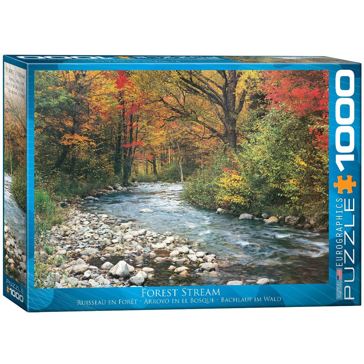 Forest Stream 1000 Piece Jigsaw Puzzle by Eurographics