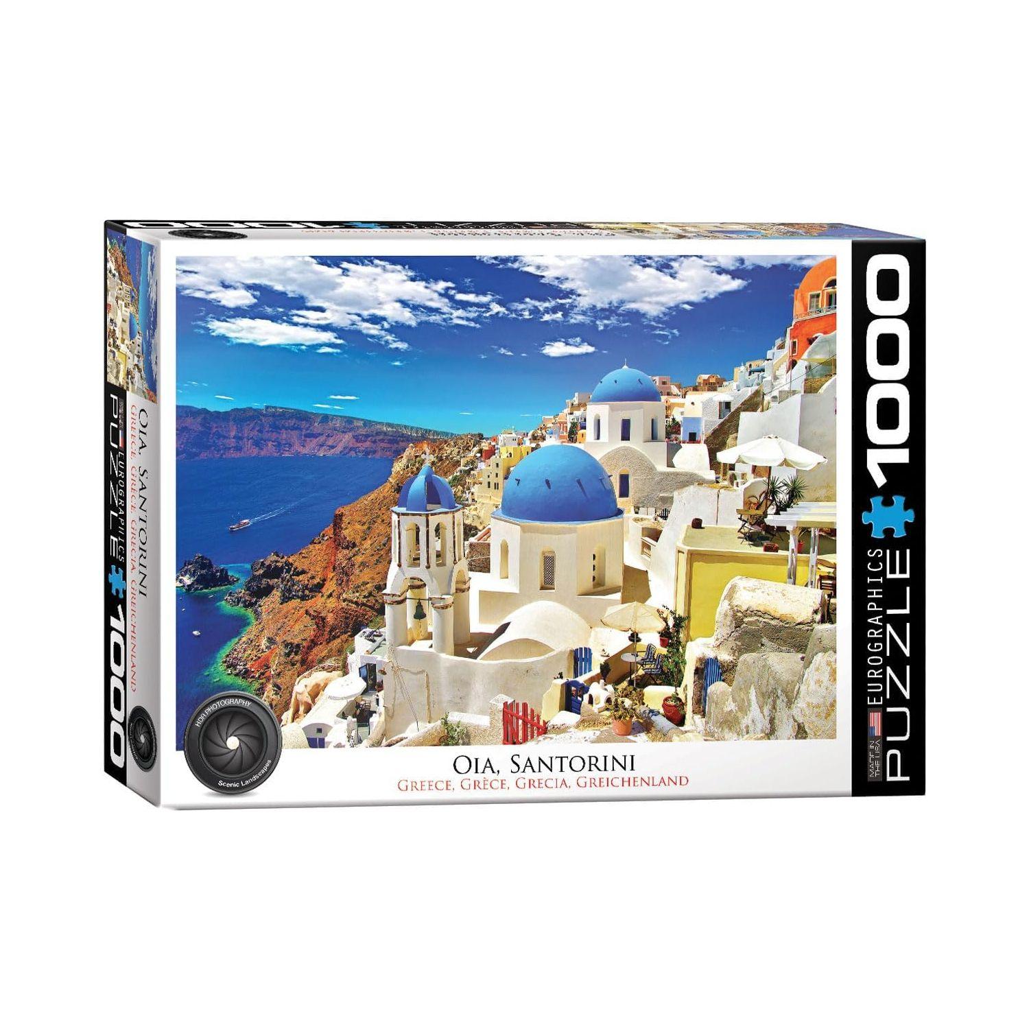 Oia - Santorini - Greece 1000 Piece Jigsaw Puzzle by Eurographics