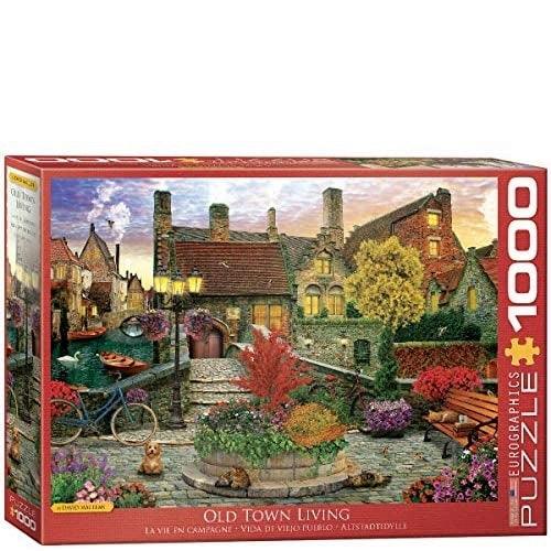 Old Town by David McLean 1000 Piece Jigsaw Puzzle by Eurographics