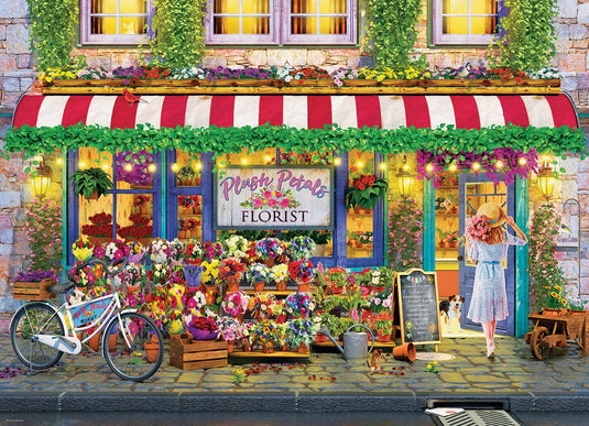 Plush Petals by P. Normand 1000 Piece Jigsaw Puzzle by Eurographics - 2