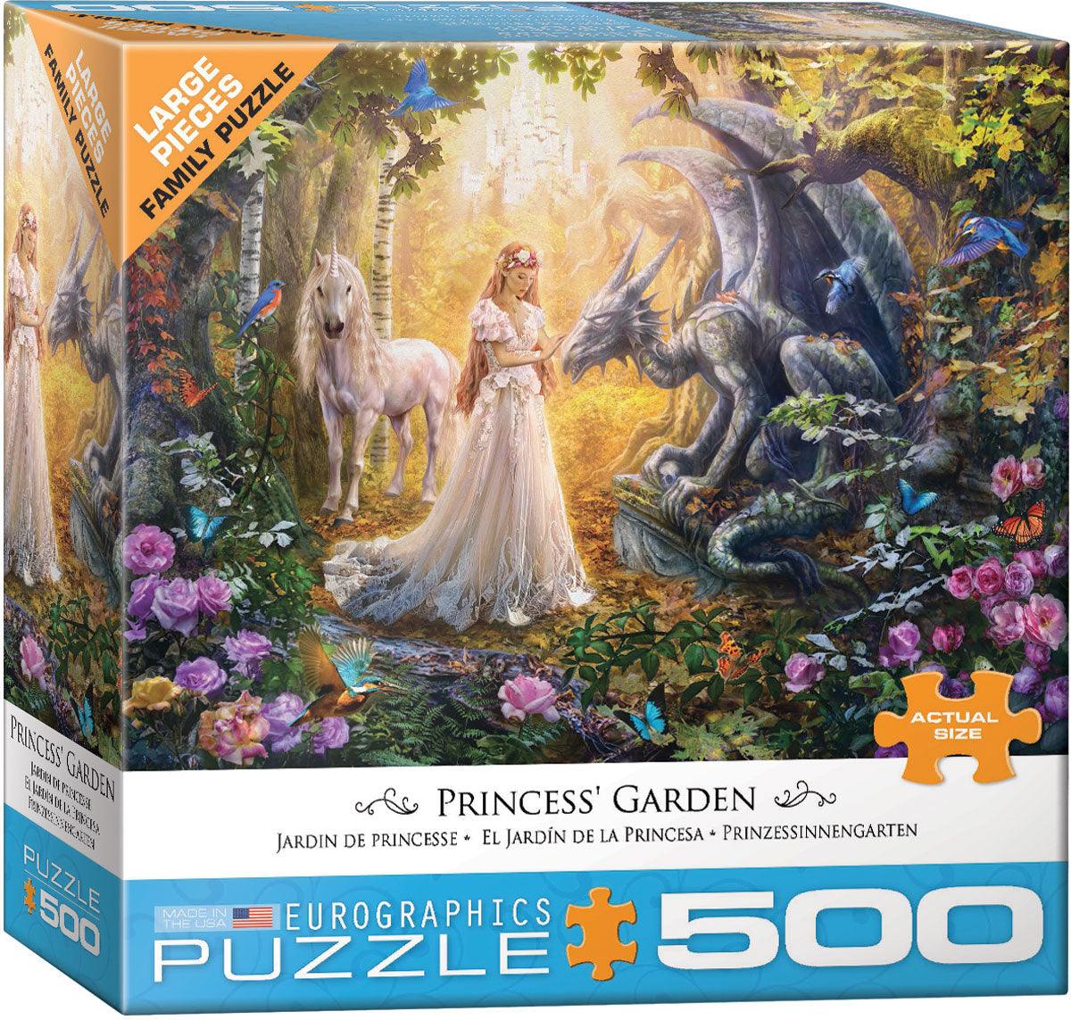 Princess' Garden 500 Piece Jigsaw Puzzle by Eurographics
